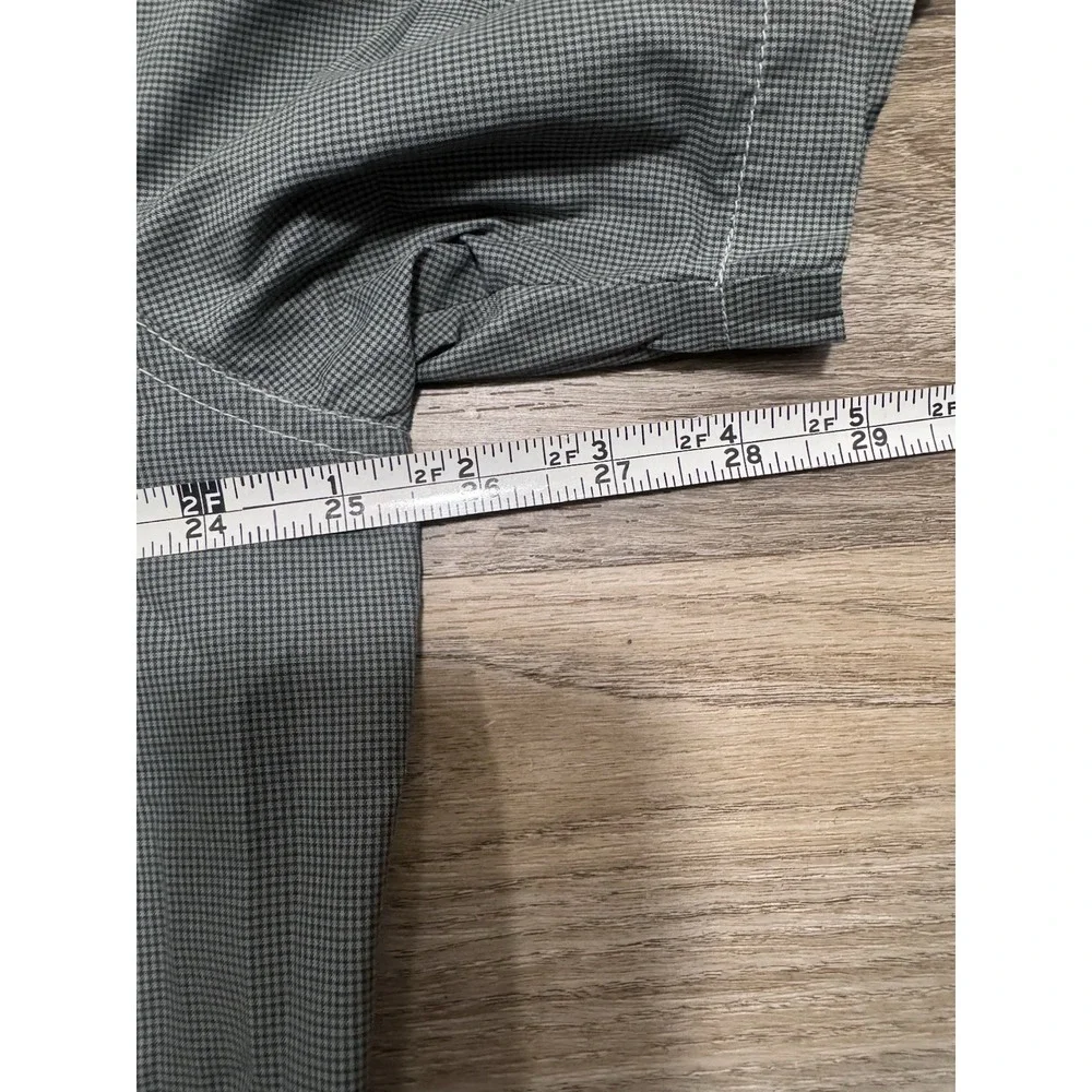 Kuhl‎ Shirt Mens Large Green Eluxur Button Up Outdoor Athleisure Preppy Hiking